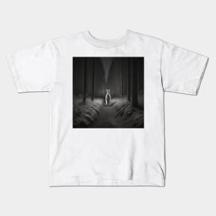 Follow The White Rabbit Kids T-Shirt